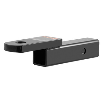 CURT® - Class 3 Straight 2" Drop / 3/4" Rise Gloss Black Ball Mount for 2" Receivers
