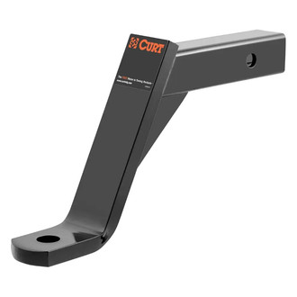CURT® - Class 3 8" Drop / 6" Rise Black Powder Coat Ball Mount for 2" Receivers