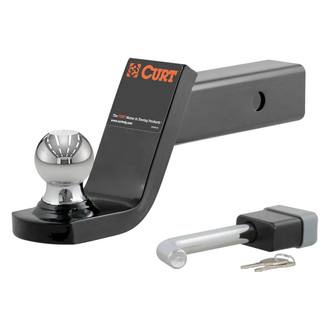 CURT® - Class 3 Fusion 4" Drop Towing Starter Kit for 2" Receivers