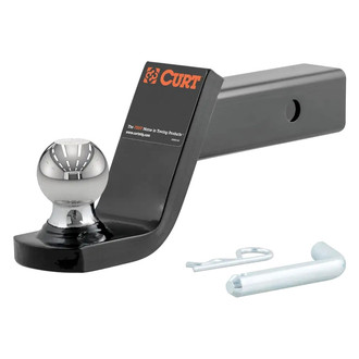 CURT® - Class 3 Fusion 4" Drop Ball Mount for 2" Receivers