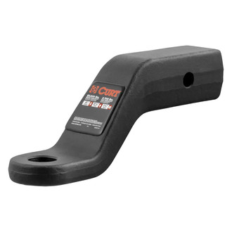 CURT® - Class 5 Forged 4" Drop / 2-1/2" Rise Carbide Black Ball Mount for 2-1/2" Receivers