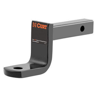 CURT® - Class 2 3-1/4" Drop / 2-5/8" Rise Black Powder Coat Ball Mount for 1-1/4" Receivers