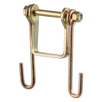 CURT® - Trailer Safety Chain Holder Bracket (2" Shank)