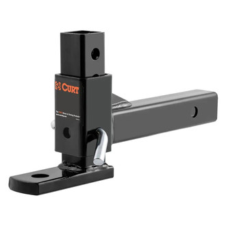 CURT® - Class 3 Adjustable 7-1/2" Drop / 6-1/4" Rise Ball Mount for 2" Receivers