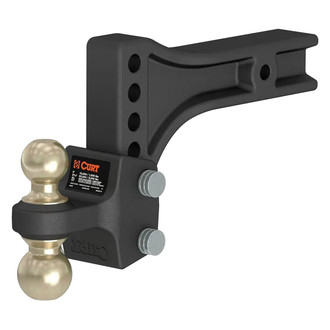 CURT® - 5-1/2" Drop / 4" Rise Ball Mount for 2-1/2" Receivers