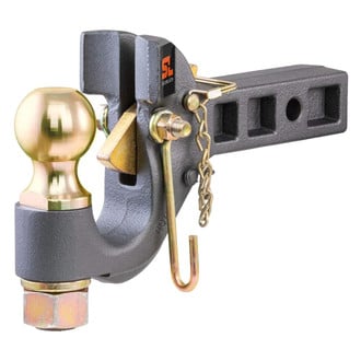 CURT® - SecureLatch™ Receiver-Mount Ball & Pintle Hitch