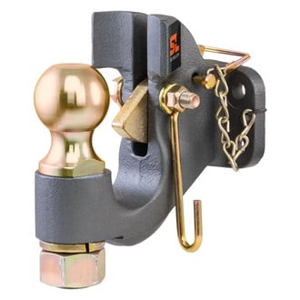 CURT® - SecureLatch™ Ball & Pintle Hitch