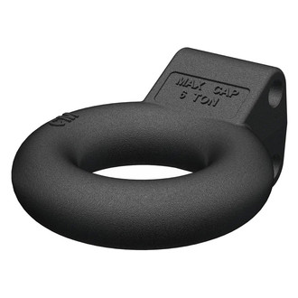 CURT® - 3" Black Forged Lunette Adjustable Eye (12000 lbs GTW)