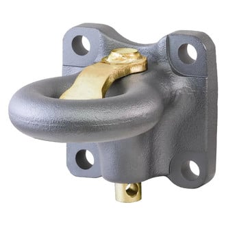 CURT® - SecureLatch™ Flush-Mount Lunette Ring (60,000 lbs., 2-1/2" I.D.)