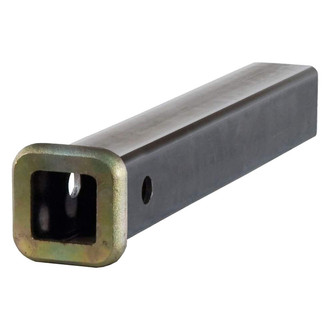 CURT® - 12" Raw Receiver Tube with 1/2" Collar (For 1-1/4" Inserts)