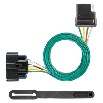 CURT® - T-Connector (4-Way Flat, W/O Converter)