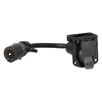 CURT® - 7-Way RV Blade LED Electrical Adapter