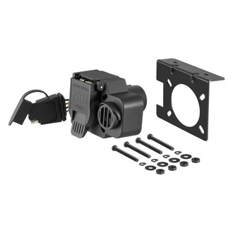 CURT® - Dual-Output Connector with Backup Alarm