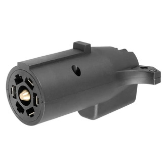 CURT® - 7-Way Round RV Blade to 5-Way Electrical Adapter