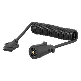 CURT® - 7-Way RV Blade to 5-Flat Electrical Adapter Harness