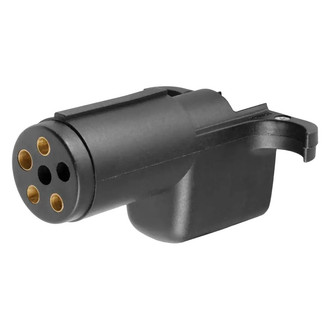 CURT® - 6-Way Round to 4-Way Flat Adapter