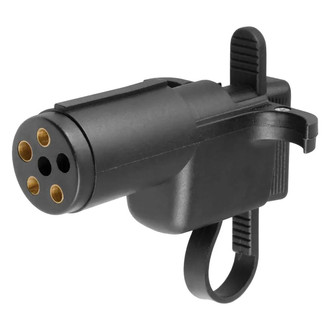 CURT® - 6-Way Round to 4-Way Flat Adapter