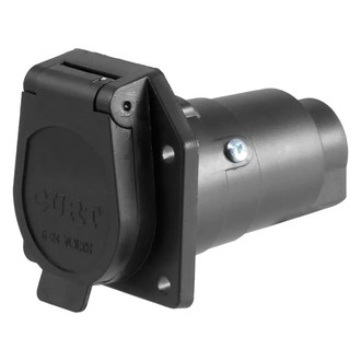 CURT® - 7-Way RV Blade Vehicle End Connector Socket