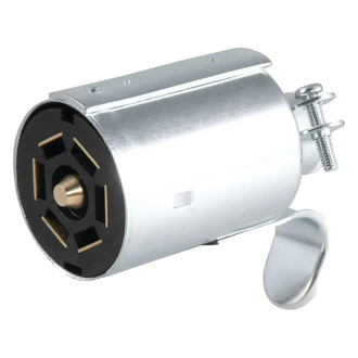 CURT® - 7-Way RV Blade Trailer End Connector Plug