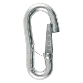 CURT® - Class 3 7/16" Zinc Coated S-Hook (5000 lbs GTW, with Safety Latch)