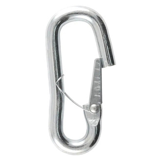 CURT® - Class 3 9/16" Zinc Coated S-Hook (5000 lbs GTW, with Safety Latch)