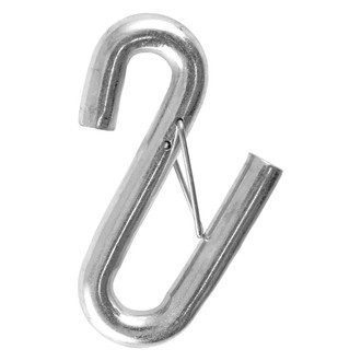 CURT® - Class 4 17/32" Zinc Coated S-Hook (7600 lbs GTW, with Wire Latch)
