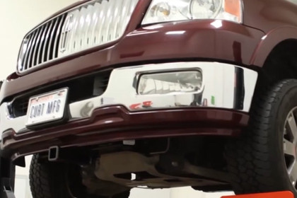 CURT® - Front Mount Hitch Installation on Lincoln Mark Lt