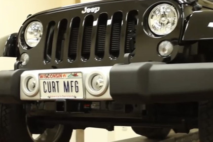CURT® - Front Mount Hitch Installation on 2014 Jeep Wrangler
