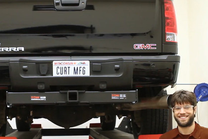 CURT® - Trailer Hitch Installation on GMC 2500
