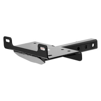 CURT® - Gloss Black Winch Plate for 2" Receivers