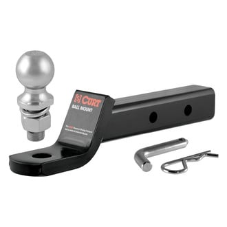 CURT® - Class 3 Dual Length Ball Mount for 2" Receivers