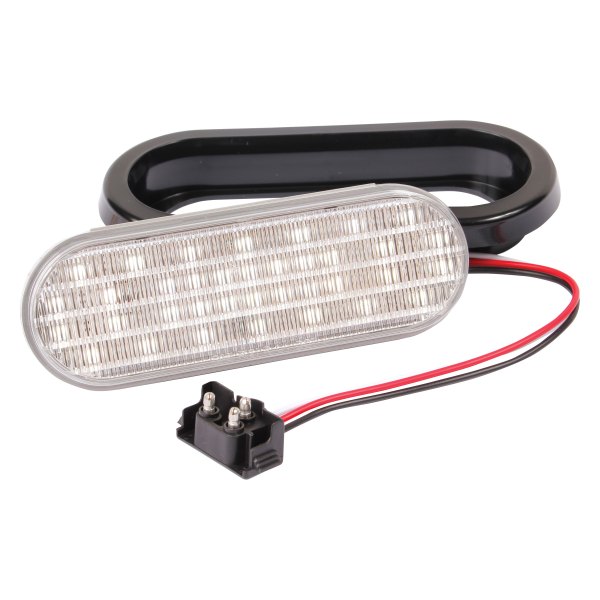 Custer Products Limited® - 6.5" Bolt-On Mount White LED Warning Light