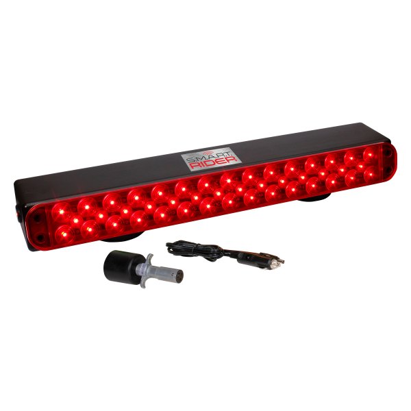 Custer Products Limited® - 23.5" SMART Rider Magnet Mount Red LED Traffic Advisor Light Bar