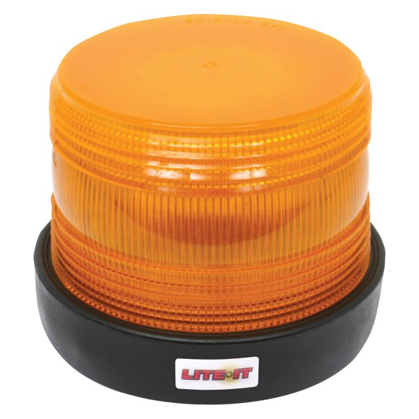 Custer Products Limited® - 4.75" Quad Flash Permanent Mount Amber LED Beacon Light
