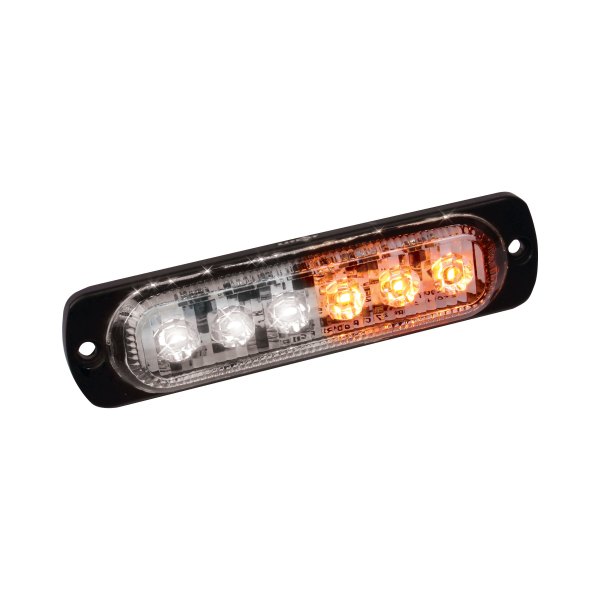 Custer Products Limited® - Low Profile Amber/White LED Strobe Light