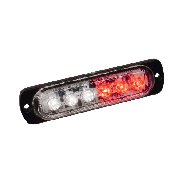 Custer Products Limited® - Low Profile Red/White LED Strobe Light