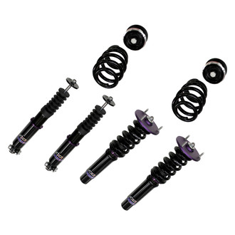 D2 Racing® - 0"-2" x 0"-2" RS Series Front and Rear Coilover Kit