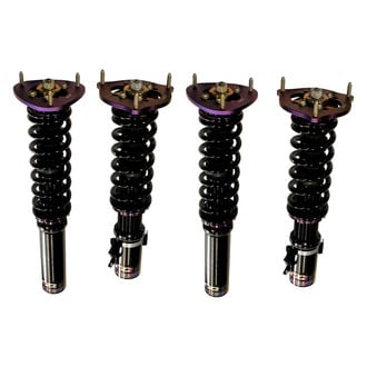 D2 Racing® - 0"-2" x 0"-2" RS Series Front and Rear Coilover Kit