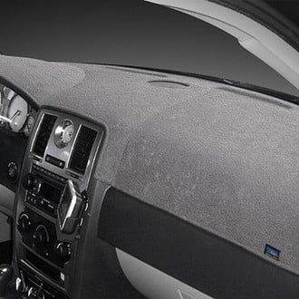 Dash Designs® - Plush Velour™ Gray Dash Cover