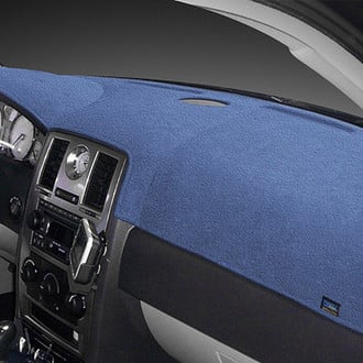 Dash Designs® - Plush Velour™ Medium Blue Dash Cover