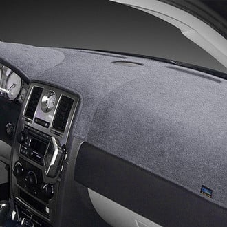 Dash Designs® - Plush Velour™ Medium Gray Dash Cover