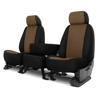 Dash Designs® - GrandTex™ 1st Row Oak with Black Custom Seat Cover
