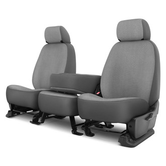 Dash Designs® - GrandTex™ 1st Row Pewter Custom Seat Cover