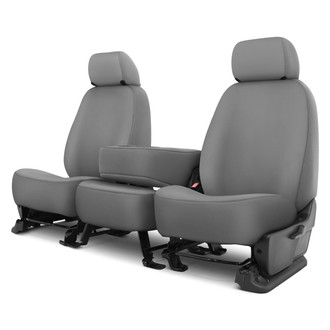 Dash Designs® - Genuine Neoprene™ 1st Row Gray Custom Seat Cover