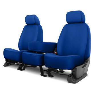 Dash Designs® - Genuine Neoprene™ 1st Row Royal Blue Custom Seat Cover