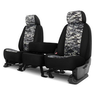 Dash Designs® - Camo™ 2nd Row Digital Charcoal Custom Seat Covers