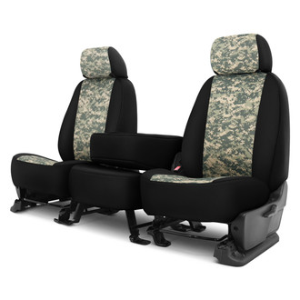 Dash Designs® - Camo™ 2nd Row Digital Green Custom Seat Covers
