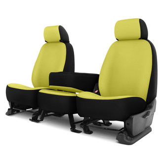 Dash Designs® - Neosupreme™ 1st Row Yellow Custom Seat Cover