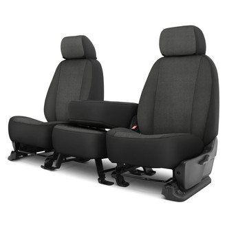 Dash Designs® - Cool Mesh™ 1st Row Charcoal Custom Seat Covers