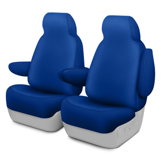 Dash Designs® - Genuine Neoprene™ 1st Row Royal Blue Custom Seat Covers
